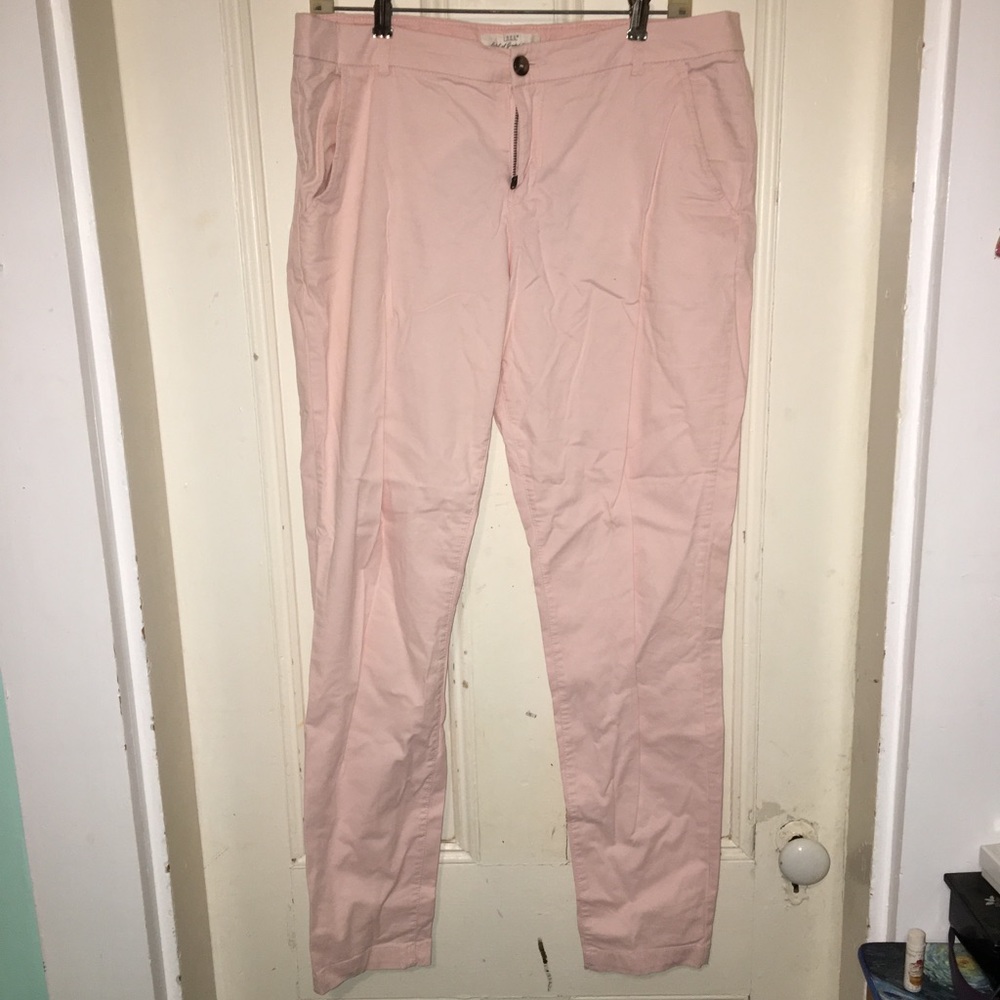H&M pink khaki pants